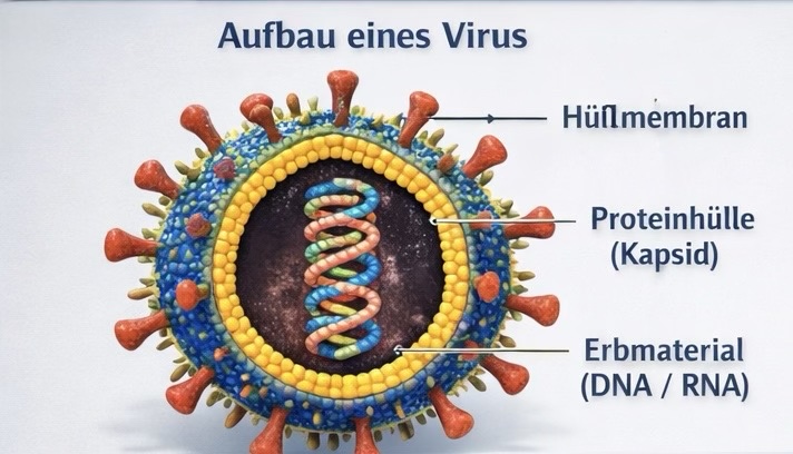 Virus Aufbau